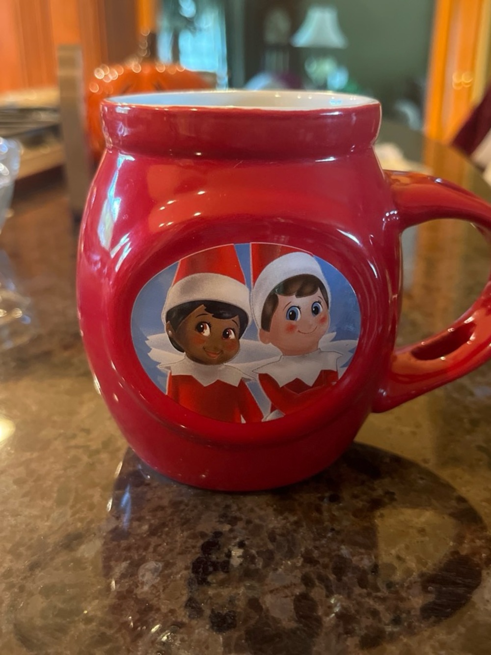 adidas Red Ceramic Elf Accent Mug